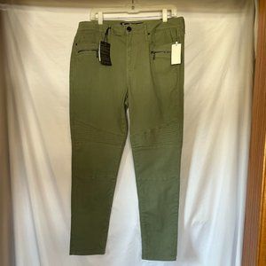 NWT Seven7 Army green jeans